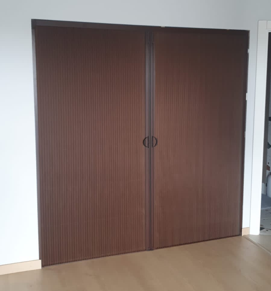 Перегородка плиссе